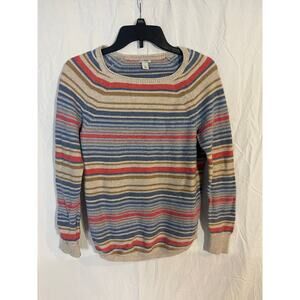 L.L. Bean Multicolor Striped Sweater